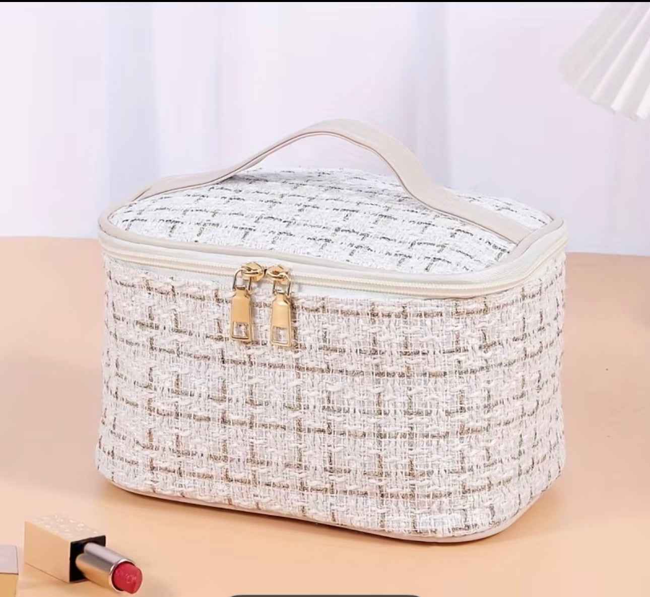 Pearl classy makeup bag