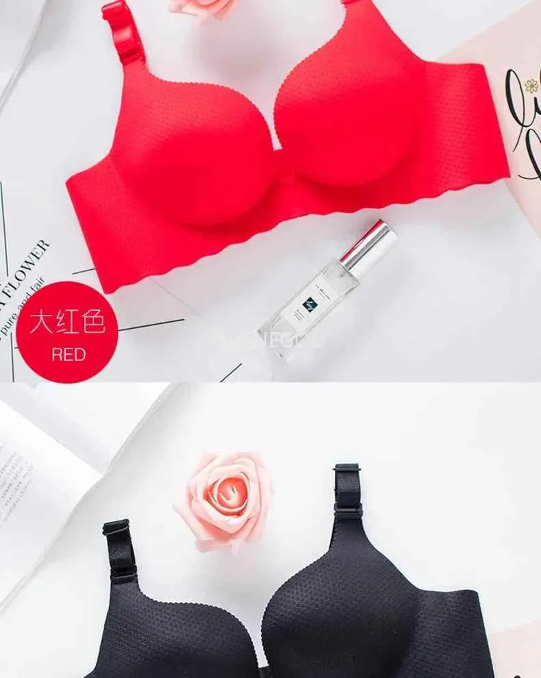 2025 New Extreme Push Up Bra 8cm Pads Small Bust Double Cup Padding Wireless Adjustable Plunge Bra Seamless Lift & Natural Shape