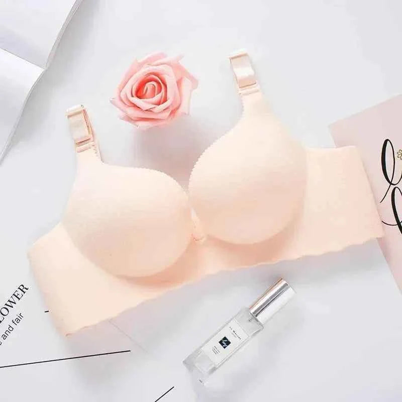 2025 New Extreme Push Up Bra 8cm Pads Small Bust Double Cup Padding Wireless Adjustable Plunge Bra Seamless Lift & Natural Shape
