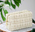 Pearl & Charcoal Makeup Bags