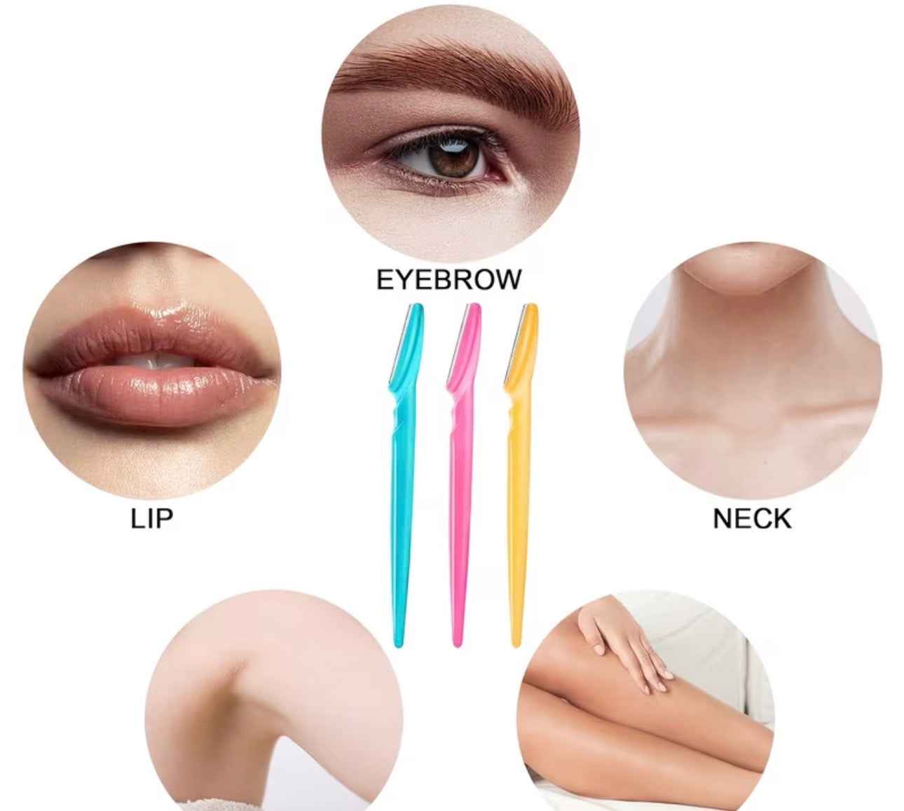 Eye brows razor