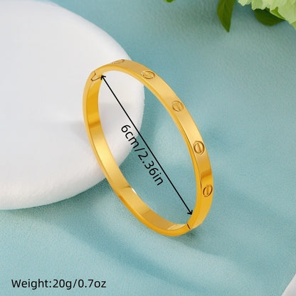 Pvd Coated Real Gold Plated 18K Gold Flower Titanium Steel Elegant Waterproof Non Tarnish Titanium Steel Bracelet
