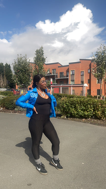 Women’s sports honeycomb leggings,active wear bottoms.
