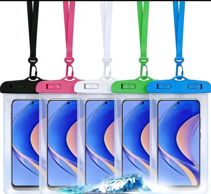 Phone pouches. Shield your phone underwater, on the beach, or during high-impact workouts.
