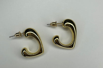 Gold earrings,assorted styles
