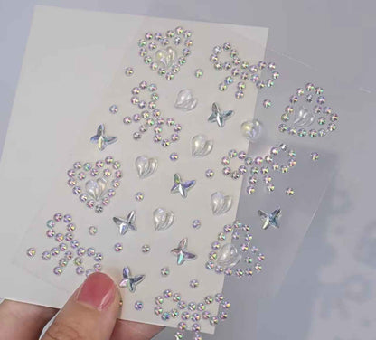 Sparkling crystal gems