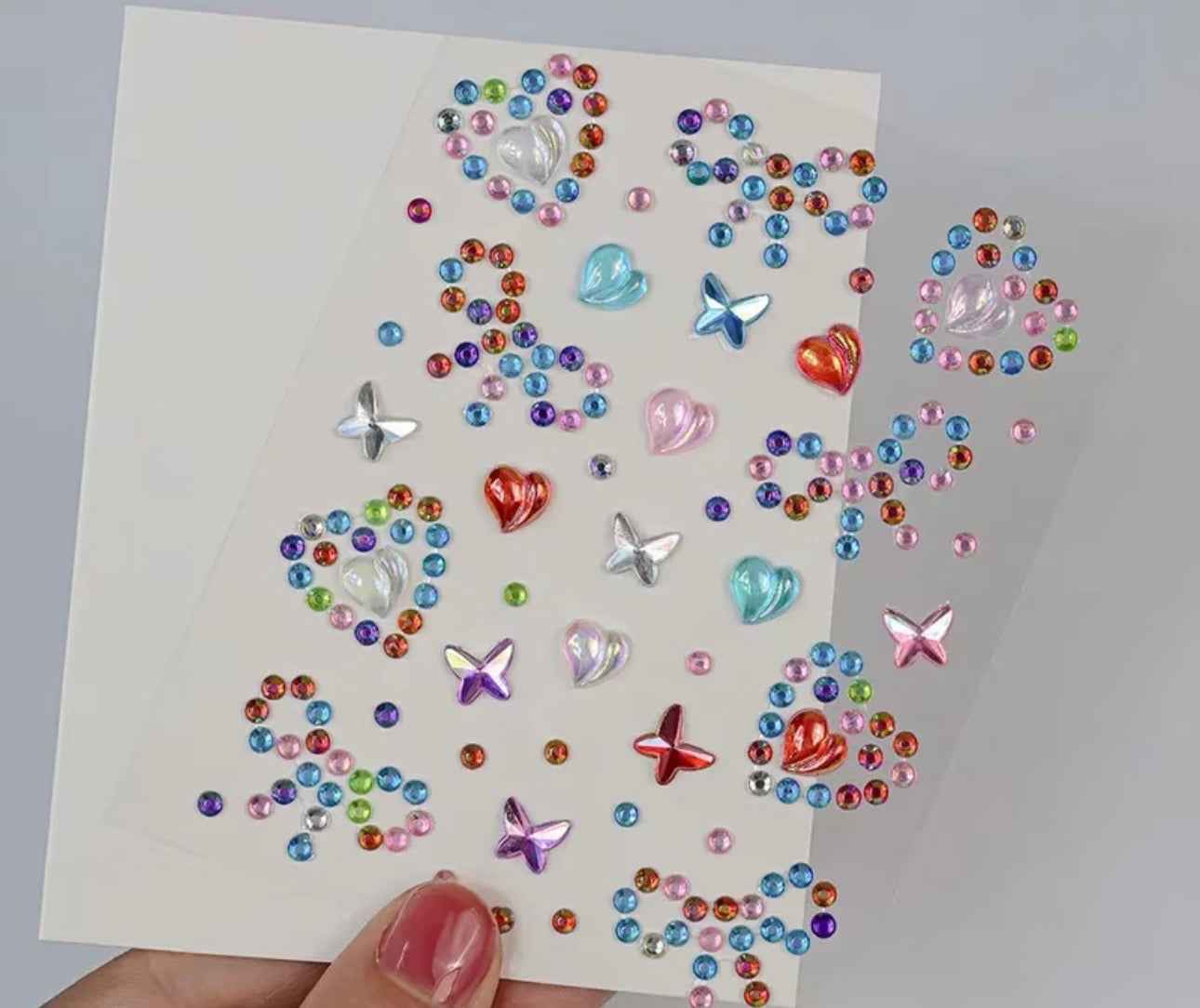 Sparkling crystal gems