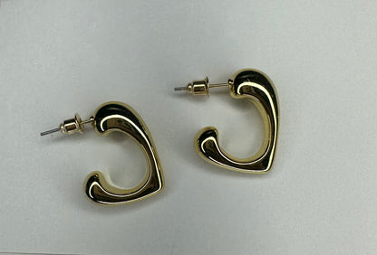 Gold earrings,assorted styles