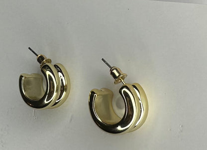 Gold earrings,assorted styles