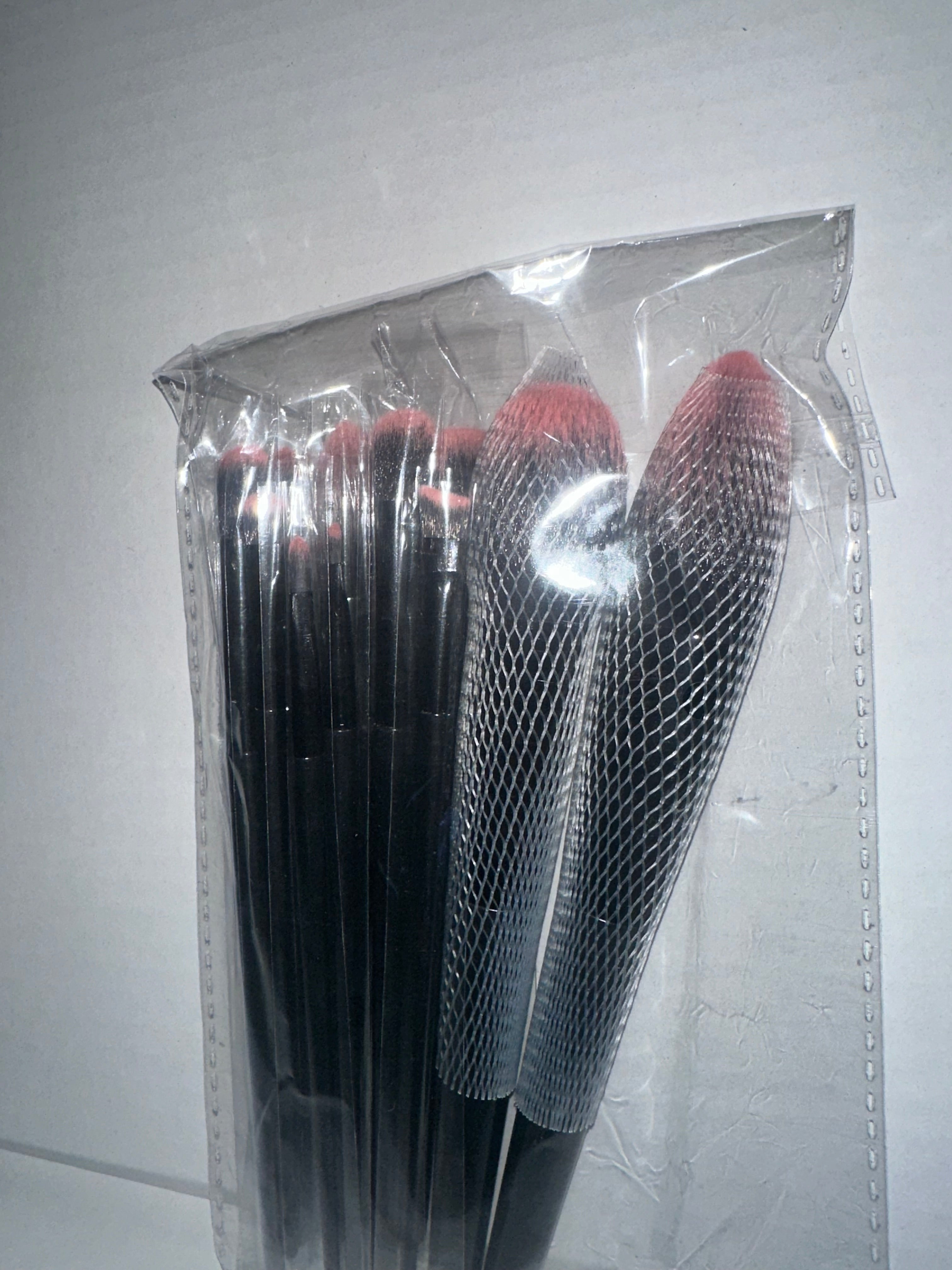 Black Pink Makeup Brushes Set