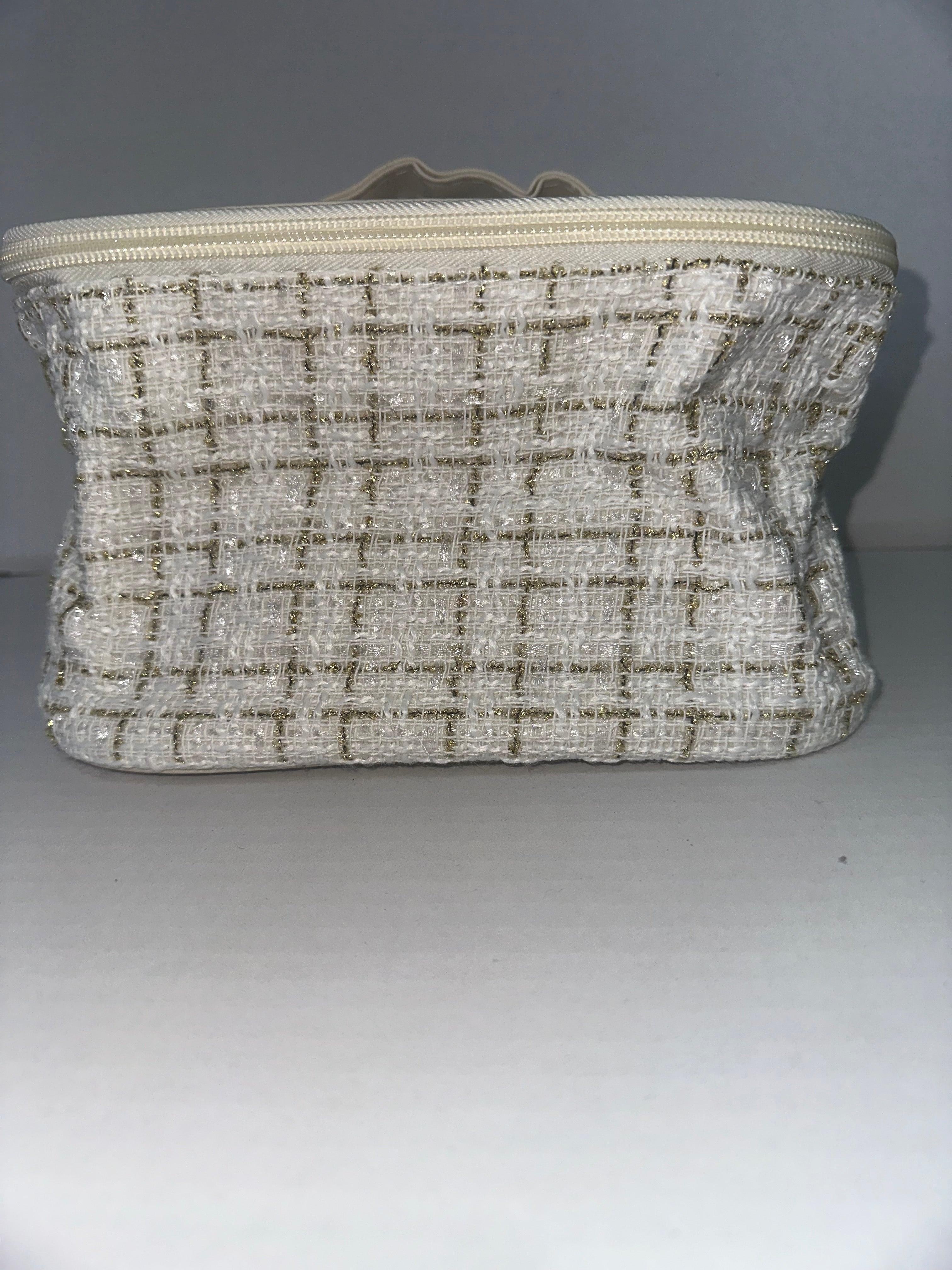 Pearl classy makeup bag