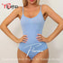 Flarixa Seamless Shapewear Bodysuit for Women Faja Full Body Shaper Thong Soft Body Shaping Sculpting Breast Slimming Underwear