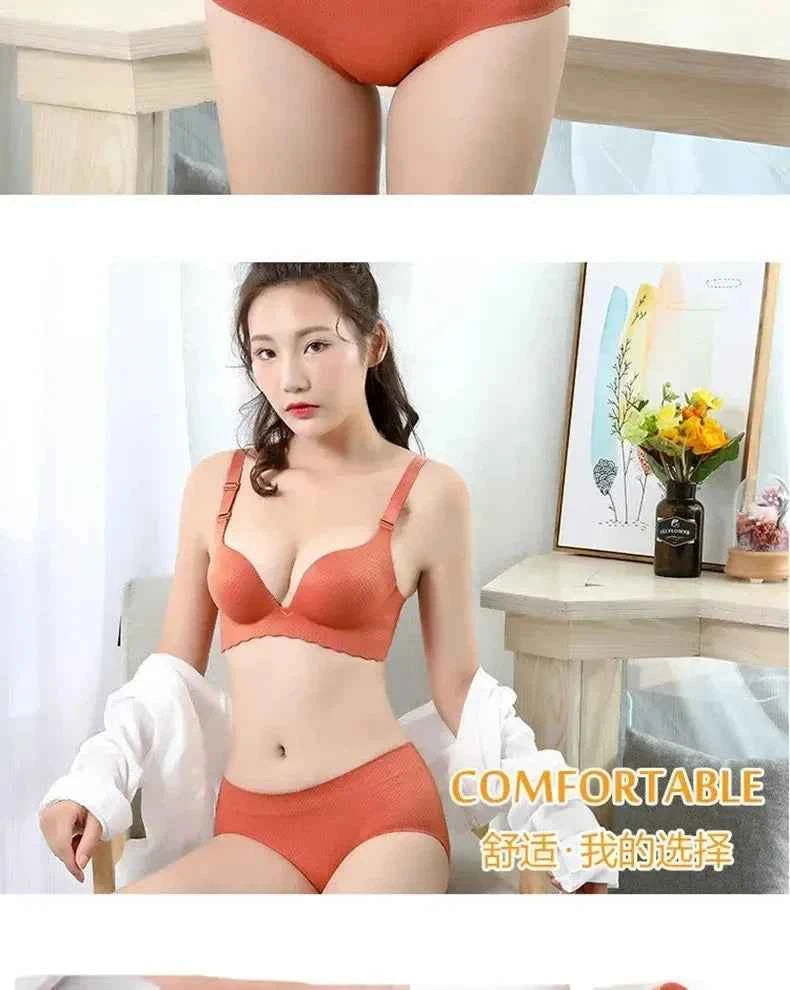 2025 New Extreme Push Up Bra 8cm Pads Small Bust Double Cup Padding Wireless Adjustable Plunge Bra Seamless Lift &amp; Natural Shape