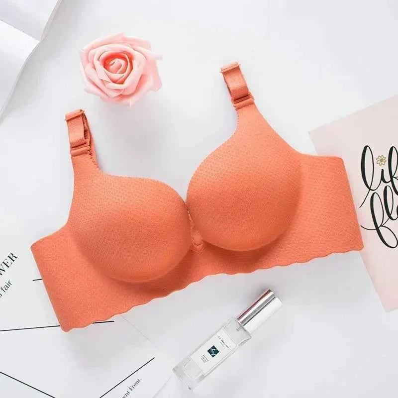 2025 New Extreme Push Up Bra 8cm Pads Small Bust Double Cup Padding Wireless Adjustable Plunge Bra Seamless Lift &amp; Natural Shape
