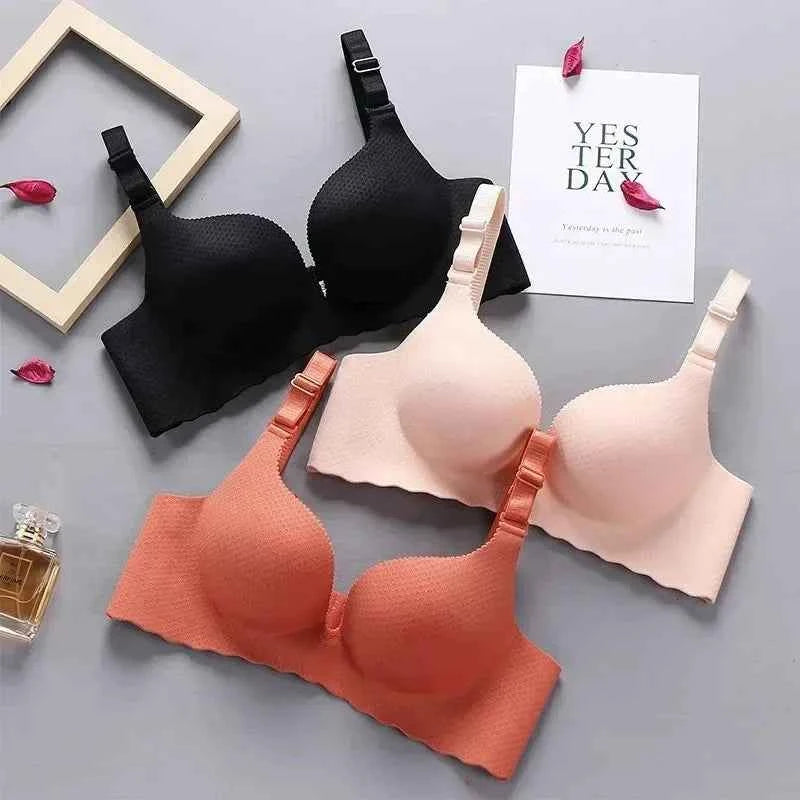 2025 New Extreme Push Up Bra 8cm Pads Small Bust Double Cup Padding Wireless Adjustable Plunge Bra Seamless Lift &amp; Natural Shape