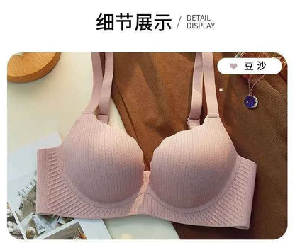 2024 New Push Up Bra for Small Chest  Ultra Thick 6CM Padded No Steel Ring Comfortable &amp; Sexy Lift Lingerie for Flat Chest Women