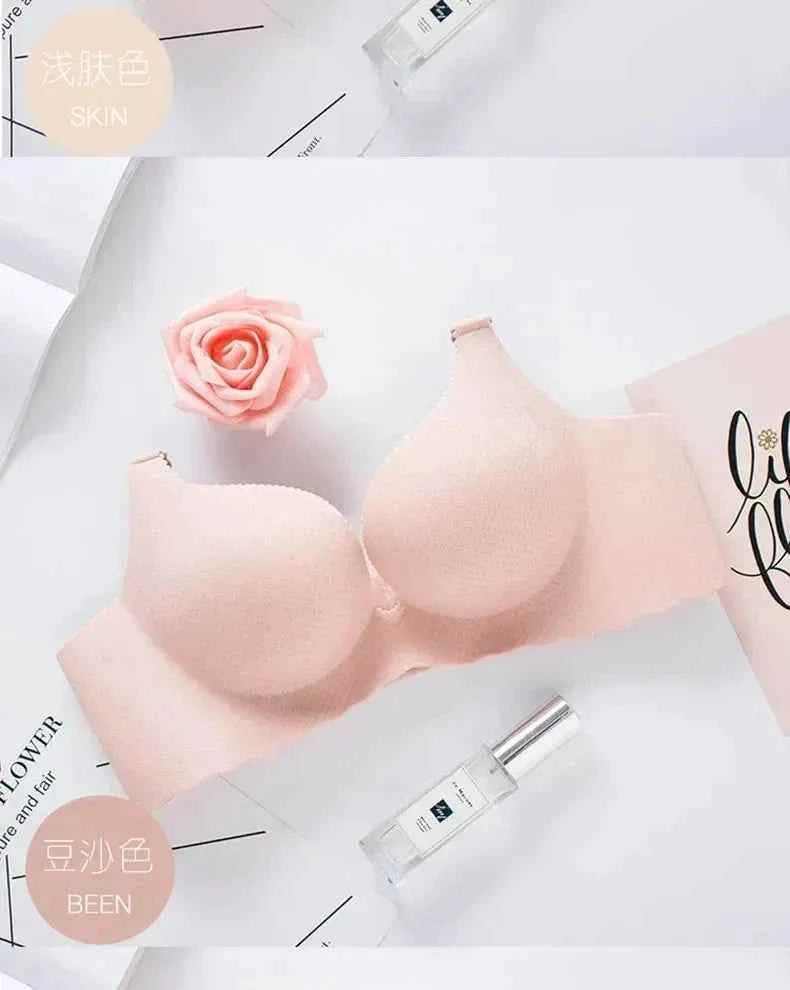 2025 New Extreme Push Up Bra 8cm Pads Small Bust Double Cup Padding Wireless Adjustable Plunge Bra Seamless Lift &amp; Natural Shape