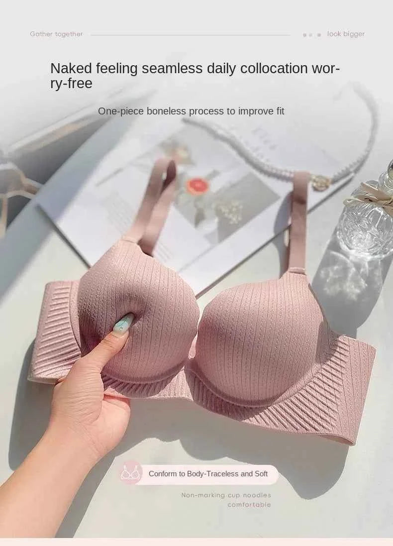 2024 New Push Up Bra for Small Chest  Ultra Thick 6CM Padded No Steel Ring Comfortable &amp; Sexy Lift Lingerie for Flat Chest Women