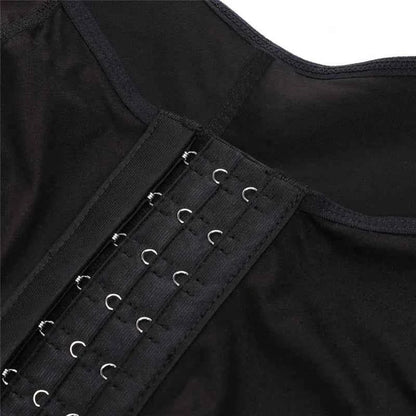 Fajas Shapewear High Compression Bodysuit Girdles with Brooches Bust for Daily and Post-Surgical Use Slimming Sheath Belly Women