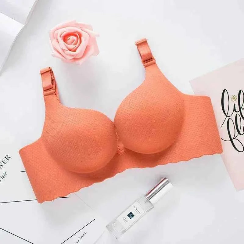 2025 New Extreme Push Up Bra 8cm Pads Small Bust Double Cup Padding Wireless Adjustable Plunge Bra Seamless Lift &amp; Natural Shape