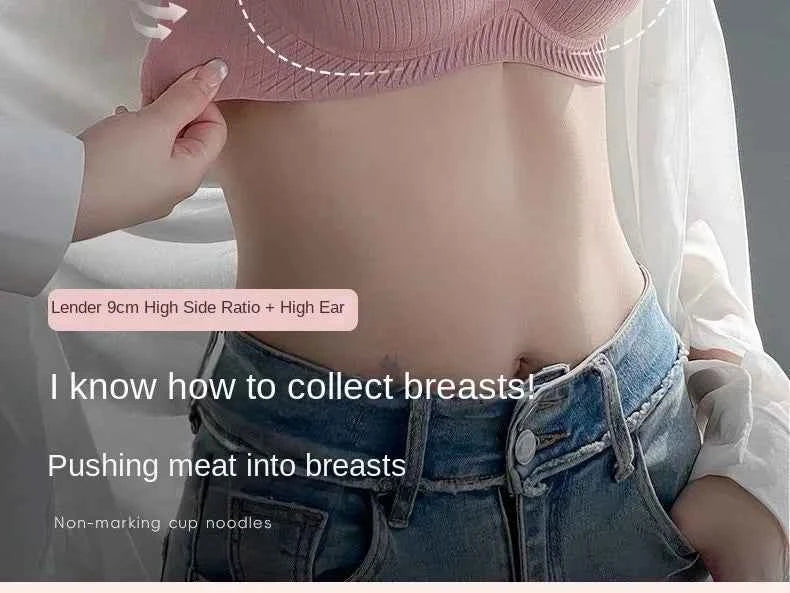 2024 New Push Up Bra for Small Chest  Ultra Thick 6CM Padded No Steel Ring Comfortable &amp; Sexy Lift Lingerie for Flat Chest Women