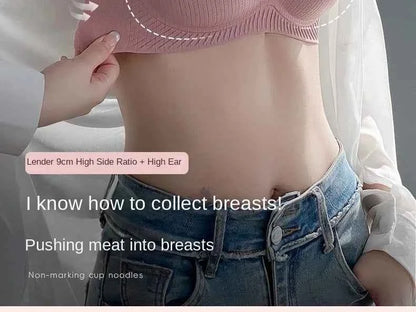 2024 New Push Up Bra for Small Chest  Ultra Thick 6CM Padded No Steel Ring Comfortable &amp; Sexy Lift Lingerie for Flat Chest Women