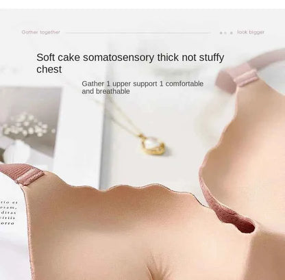 2024 New Push Up Bra for Small Chest  Ultra Thick 6CM Padded No Steel Ring Comfortable &amp; Sexy Lift Lingerie for Flat Chest Women