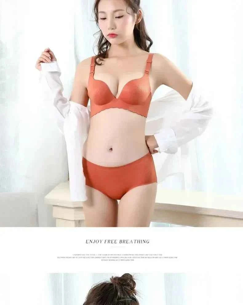 2025 New Extreme Push Up Bra 8cm Pads Small Bust Double Cup Padding Wireless Adjustable Plunge Bra Seamless Lift &amp; Natural Shape