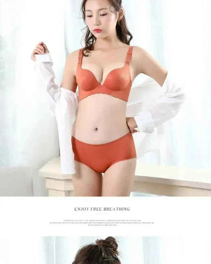 2025 New Extreme Push Up Bra 8cm Pads Small Bust Double Cup Padding Wireless Adjustable Plunge Bra Seamless Lift &amp; Natural Shape