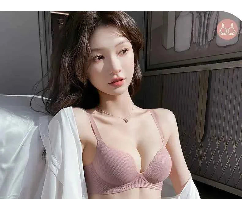 2024 New Push Up Bra for Small Chest  Ultra Thick 6CM Padded No Steel Ring Comfortable &amp; Sexy Lift Lingerie for Flat Chest Women