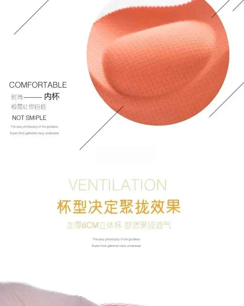 2025 New Extreme Push Up Bra 8cm Pads Small Bust Double Cup Padding Wireless Adjustable Plunge Bra Seamless Lift &amp; Natural Shape