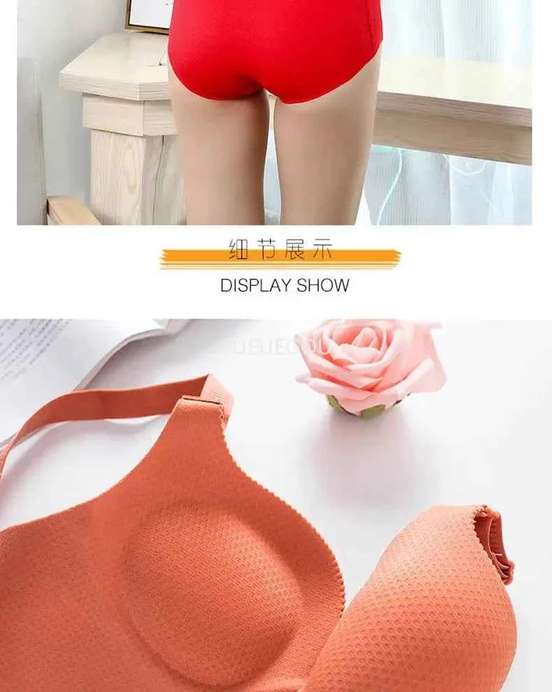 2025 New Extreme Push Up Bra 8cm Pads Small Bust Double Cup Padding Wireless Adjustable Plunge Bra Seamless Lift &amp; Natural Shape