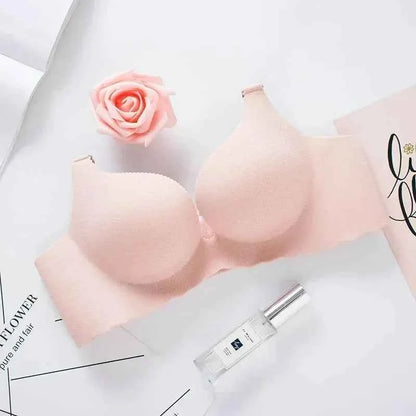 2025 New Extreme Push Up Bra 8cm Pads Small Bust Double Cup Padding Wireless Adjustable Plunge Bra Seamless Lift &amp; Natural Shape