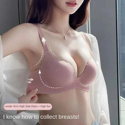 2024 New Push Up Bra for Small Chest  Ultra Thick 6CM Padded No Steel Ring Comfortable &amp; Sexy Lift Lingerie for Flat Chest Women