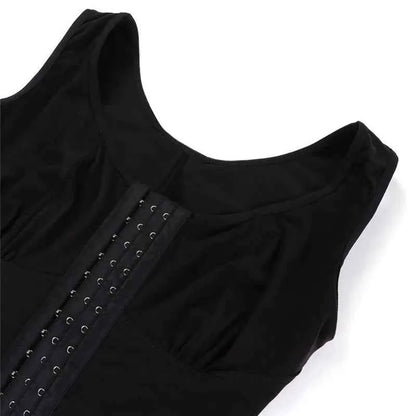 Fajas Shapewear High Compression Bodysuit Girdles with Brooches Bust for Daily and Post-Surgical Use Slimming Sheath Belly Women