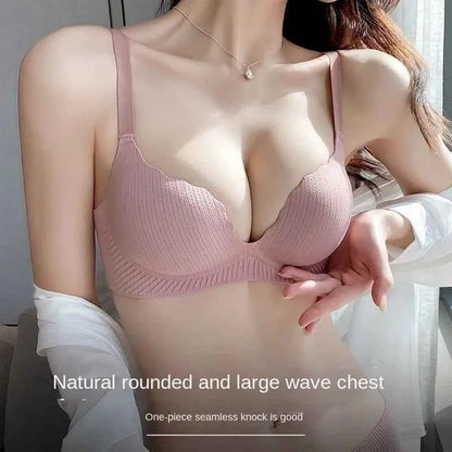 2024 New Push Up Bra for Small Chest  Ultra Thick 6CM Padded No Steel Ring Comfortable &amp; Sexy Lift Lingerie for Flat Chest Women