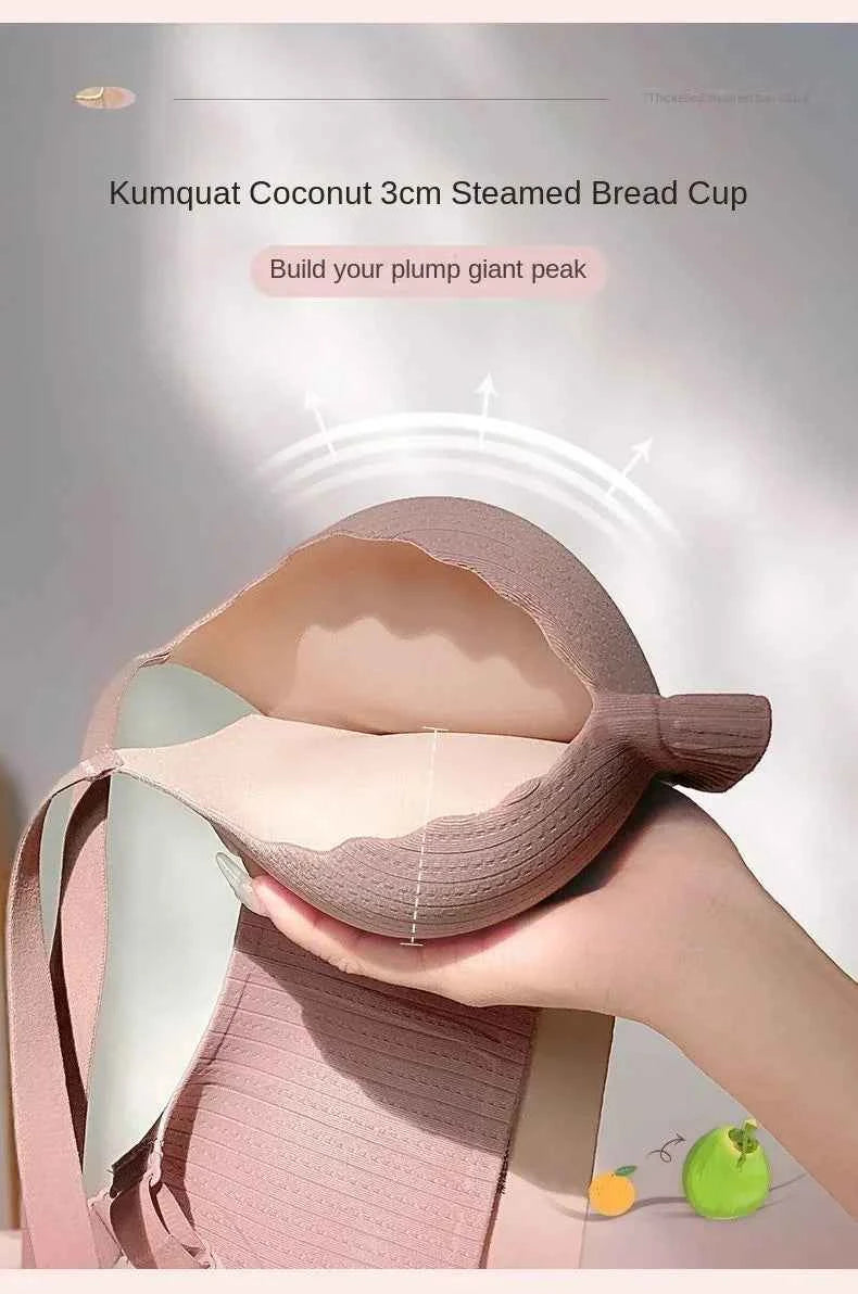 2024 New Push Up Bra for Small Chest  Ultra Thick 6CM Padded No Steel Ring Comfortable &amp; Sexy Lift Lingerie for Flat Chest Women