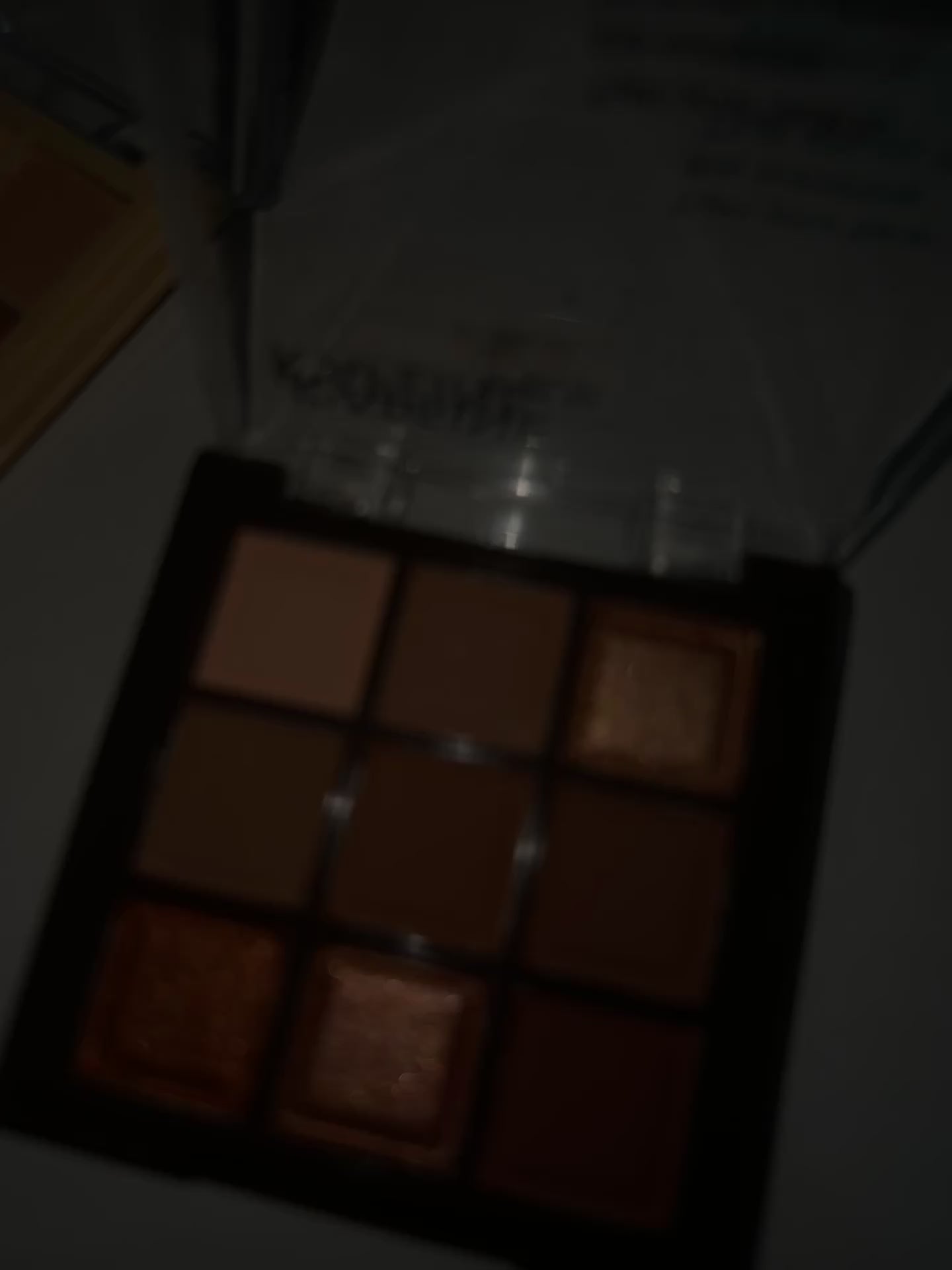 Chocolate eyeshadow palette